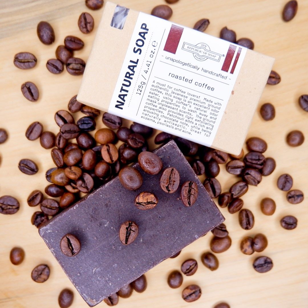 Natural Soap Bar - Roasted Coffee - Republic of Soap